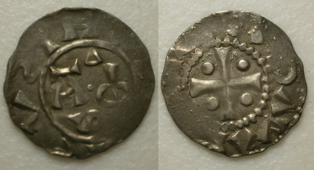 PD70327 Deventer Hendrik II (1014-1024) - Denier, Postzegels en Munten, Munten | Nederland, Ophalen of Verzenden, Vóór koninkrijk