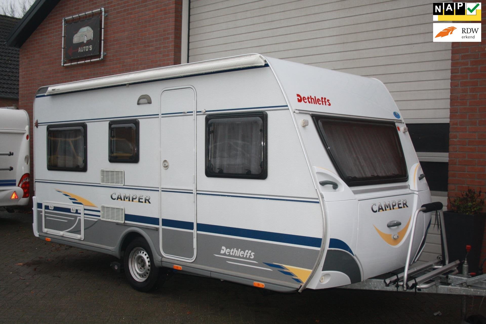 Dethleffs EF2 GARANTIE! Midden Keuken, 4 Persoons Caravan, M, Bedrijf, 750 - 1000 kg, Benny Tewes, Dethleffs