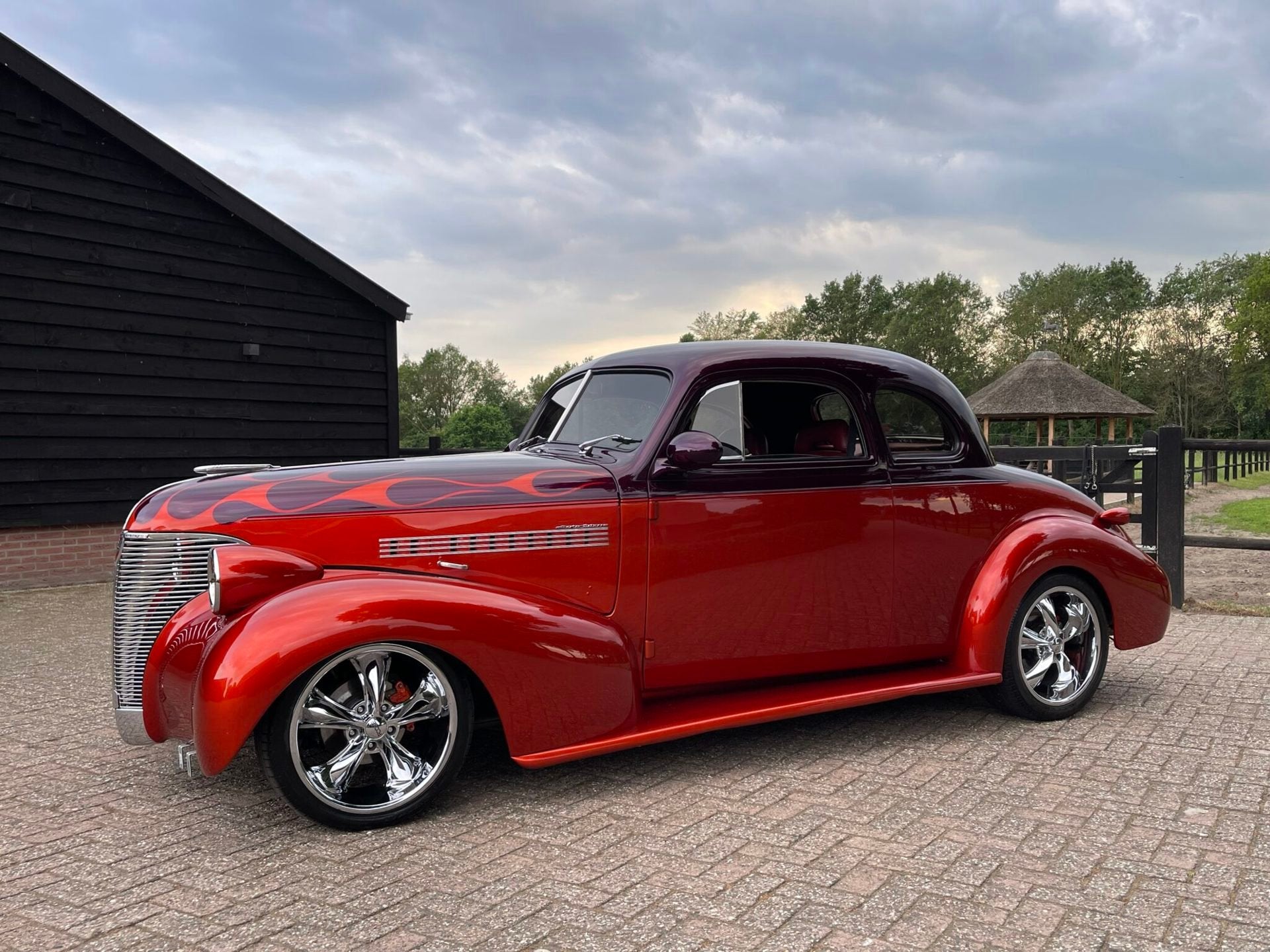 Chevrolet USA Coupe HotRod V8, Auto's, Automaat, Achterwielaandrijving, Lederen bekleding, Chevrolet