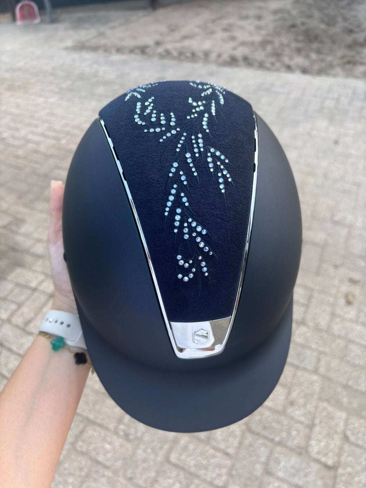 Samshield cap, Ophalen of Verzenden, Zo goed als nieuw, Dressuur