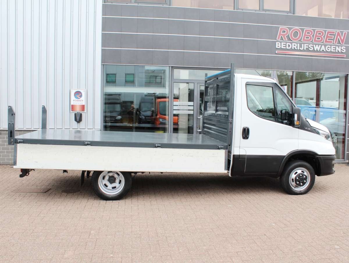 Iveco Daily 35C14 2.3 345 Kieper Open Laadbak Dubbellucht, Dealer onderhouden, Gebruikt, Wit, Bedrijf