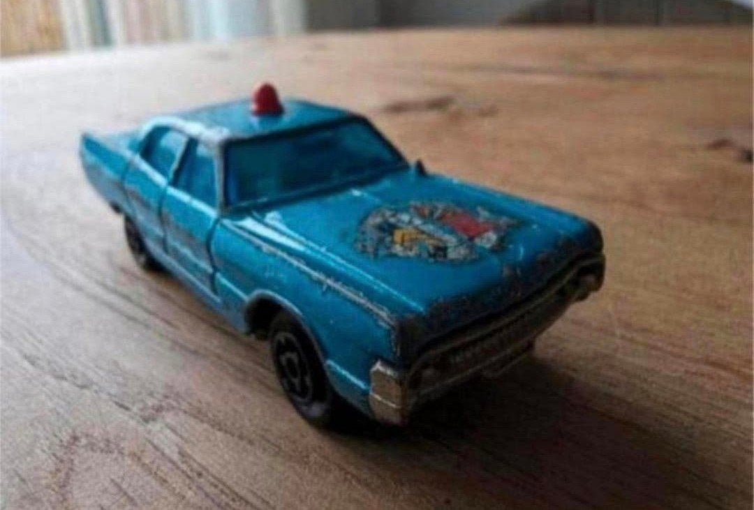 Majorette Chevrolet Caprice Police car (jaren 70), Ophalen of Verzenden, Gebruikt, Auto