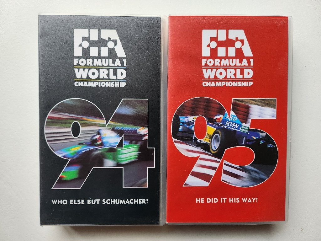 diverse VHS banden Formule 1, Gebruikt, Alle leeftijden, Ophalen of Verzenden, Tv-serie of Tv-programma