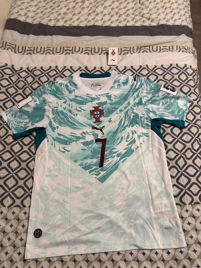 WK26 Portugal uit shirt Ronaldo 7 Maat M, Maat M, Ophalen of Verzenden, Nieuw, Shirt