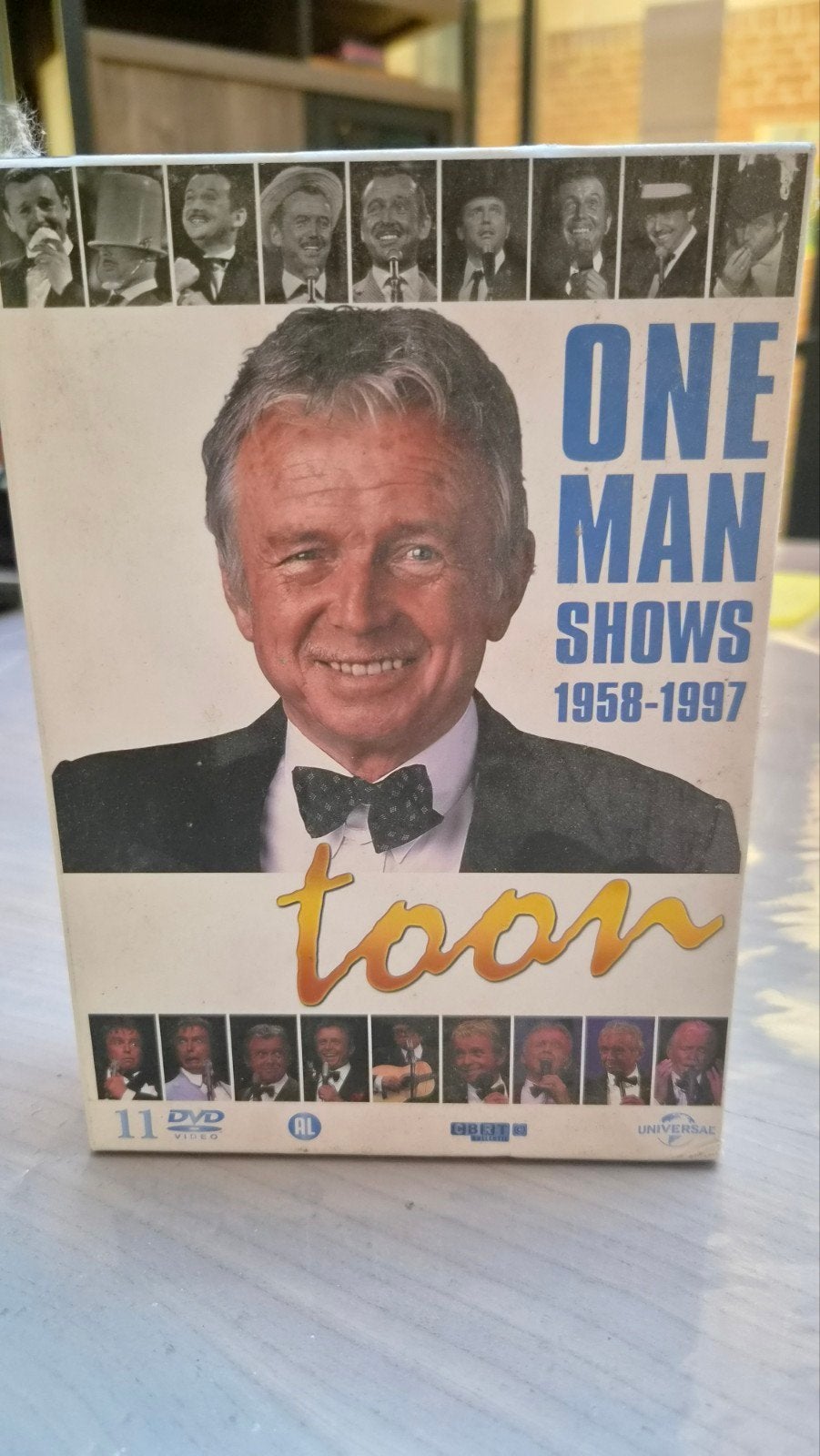 Toon Hermans One Man Shows 1958-1997 - 11 DVD Boxset, Gebruikt, Alle leeftijden, Toon Hermans, Verzamelbox of complete uitgave