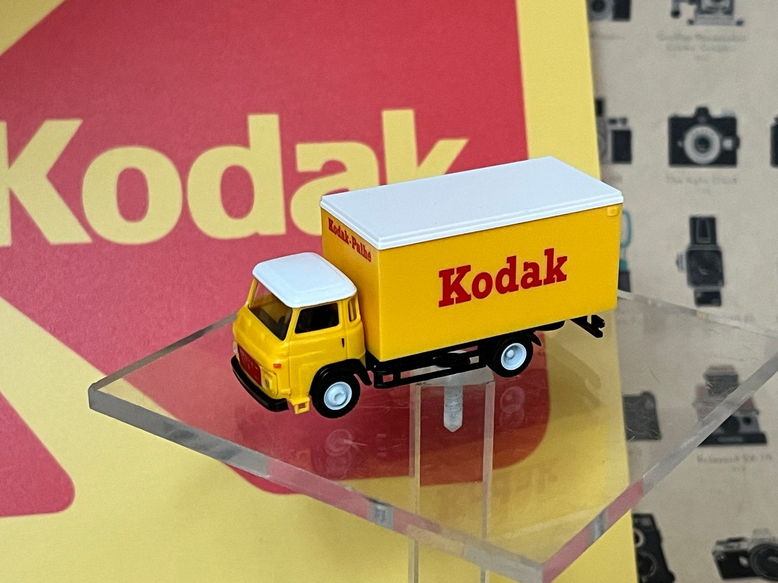Miniatuur Kodak-Pathé vrachtwagenmodel, Ophalen of Verzenden, Nieuw, Bus of Vrachtwagen
