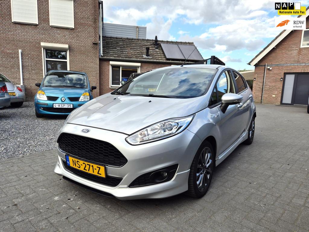 Ford Fiesta 1.0 EcoBoost ST Line Navi Airco Cruise, Auto's, Ford, Voorwielaandrijving, 23 km/l, Origineel Nederlands, Bedrijf