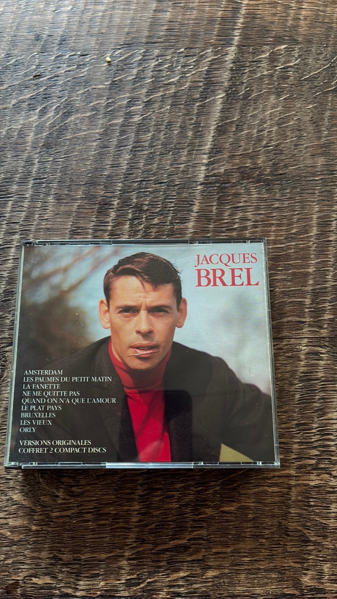 Jacques Brel dubbel dvd, Cd's en Dvd's, Ophalen of Verzenden, Zo goed als nieuw