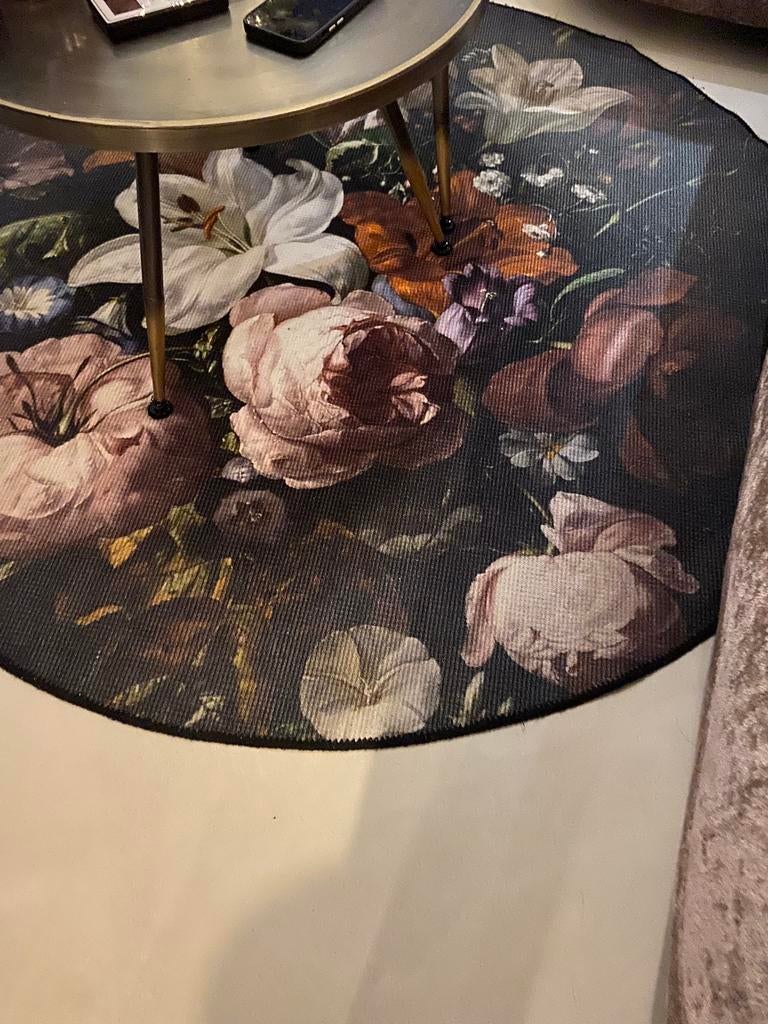 Rond vloerkleed 160cm, Antiek en Kunst, Ophalen