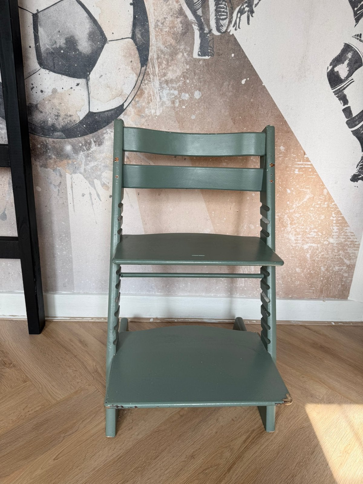 Stokke tripp trapp (opknapper), Ophalen, Gebruikt, Meegroeistoel