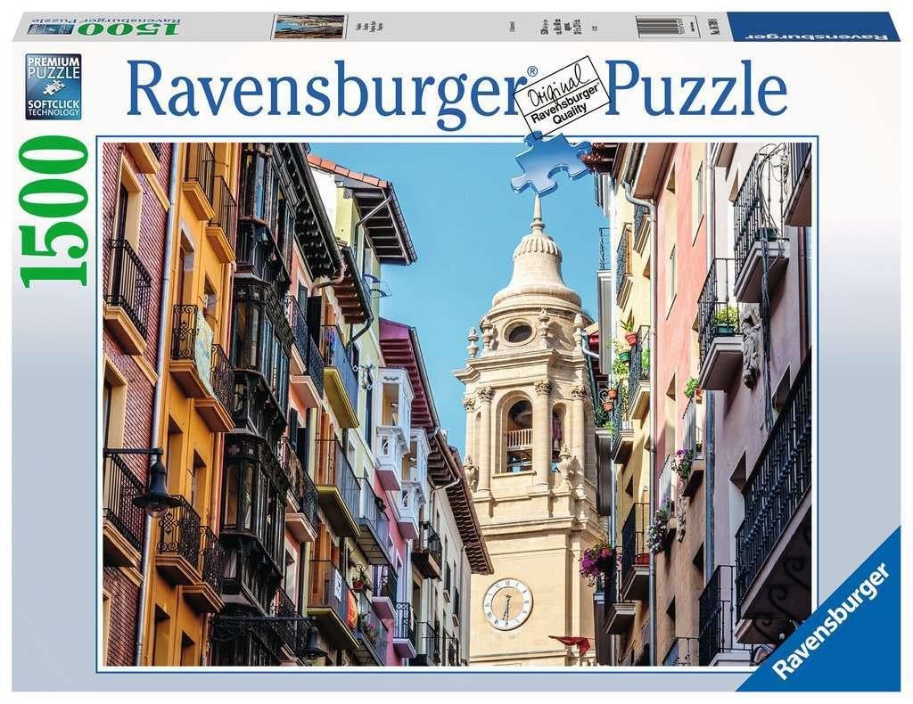 Ravensburger: Pamplona 1500 stukjes, Ophalen of Verzenden, 500 t/m 1500 stukjes, Nieuw, Legpuzzel