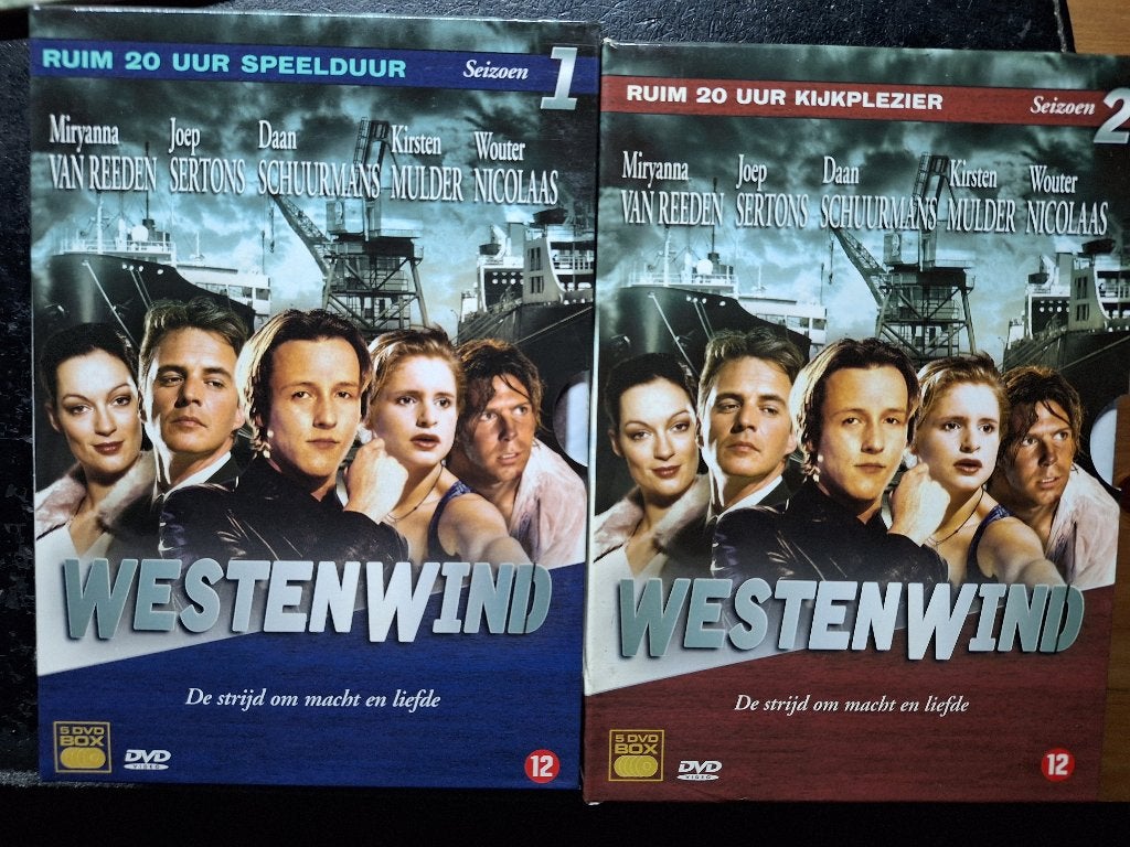 westenwind   1   en 2, Cd's en Dvd's, Gebruikt, Drama, Vanaf 9 jaar, Seizoen 1