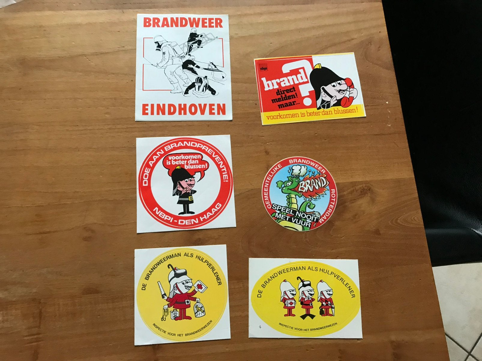 Stickers brandweer, Ophalen of Verzenden, Zo goed als nieuw