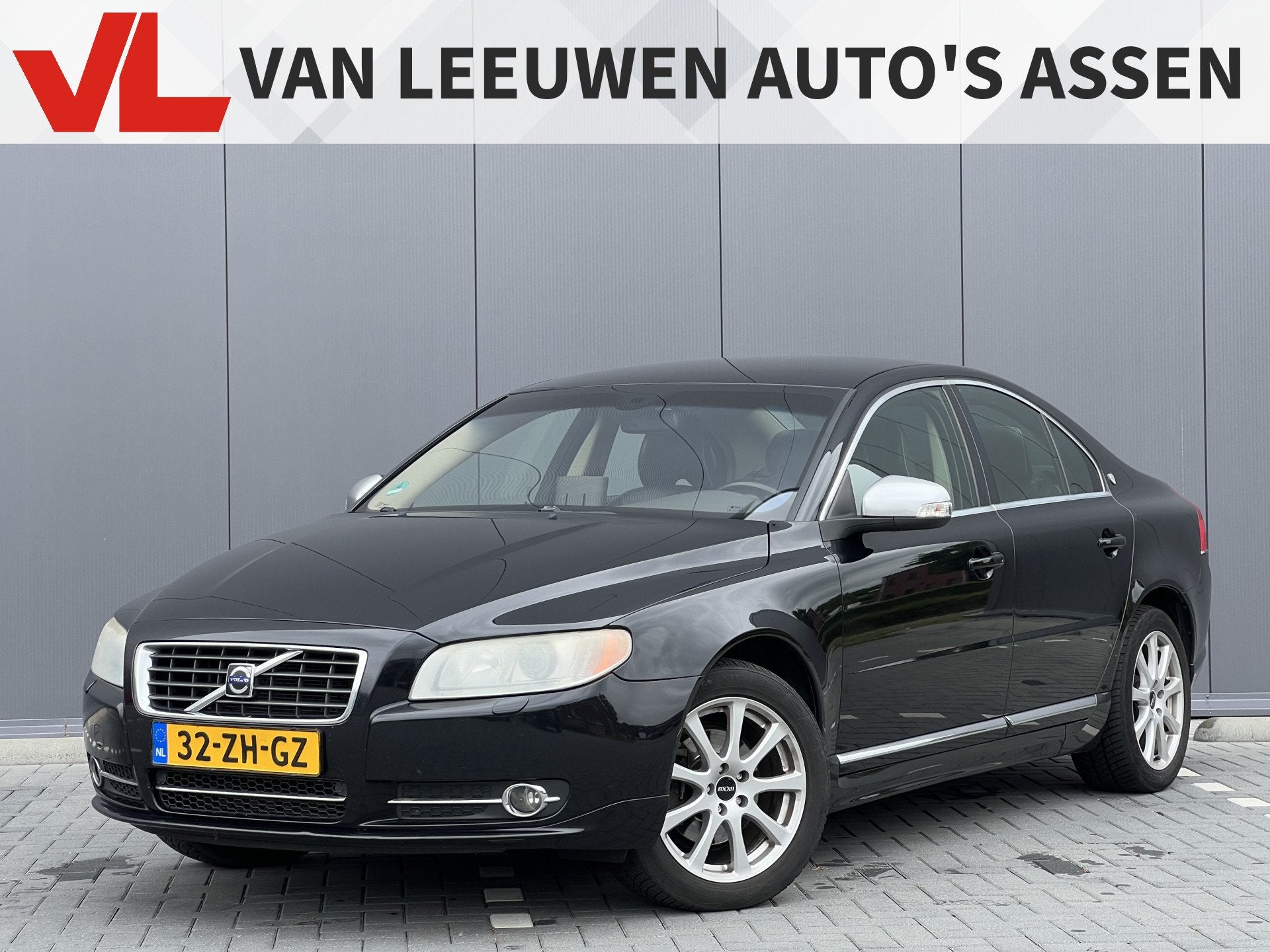 Volvo S80 2.4 D5 Executive | Goed onderhouden | Stoel vw ach, Auto's, Volvo, Gebruikt, 2000 kg, Zwart, Bedrijf