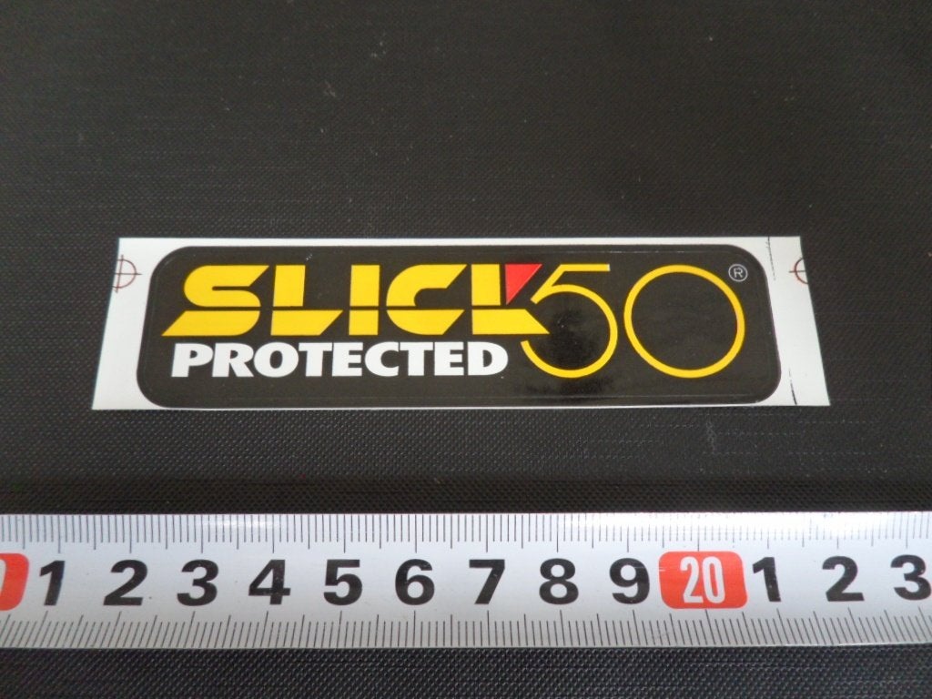 sticker SLICK 50  Protected, Ophalen, Zo goed als nieuw
