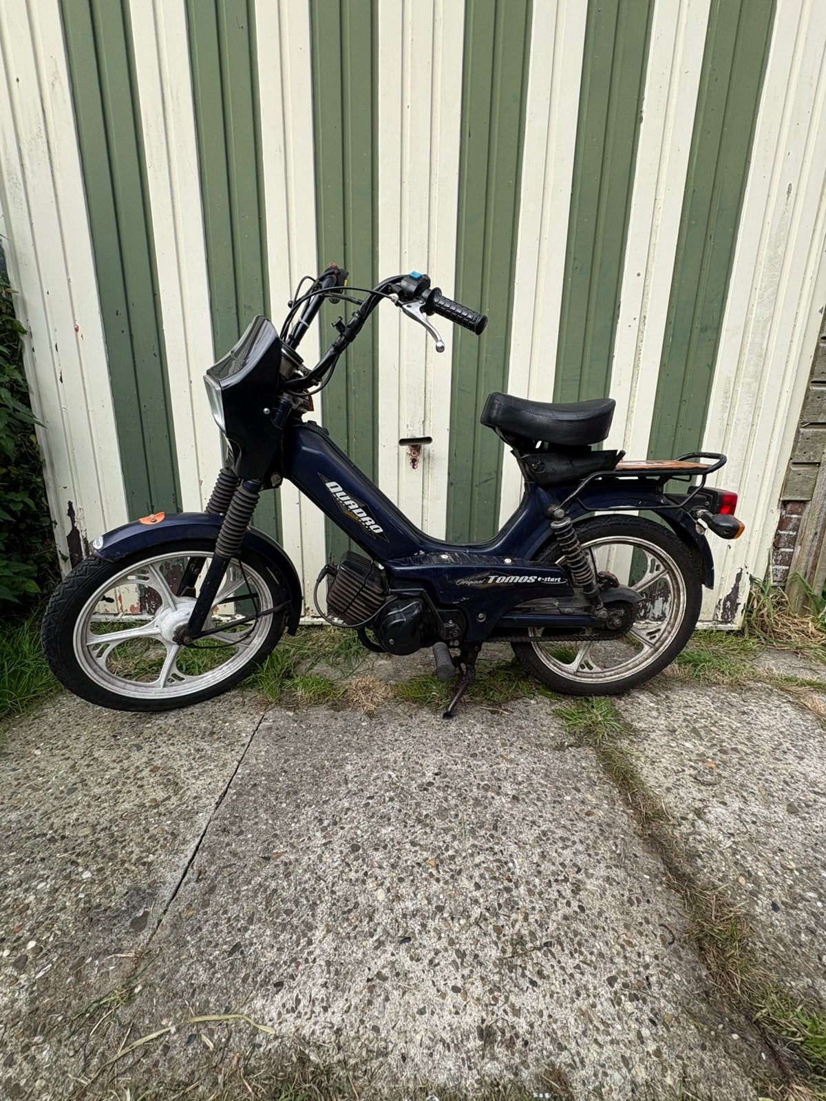 Tomos quadro e start zonder kenteken., Fietsen en Brommers, Ophalen, Gebruikt, Quadro