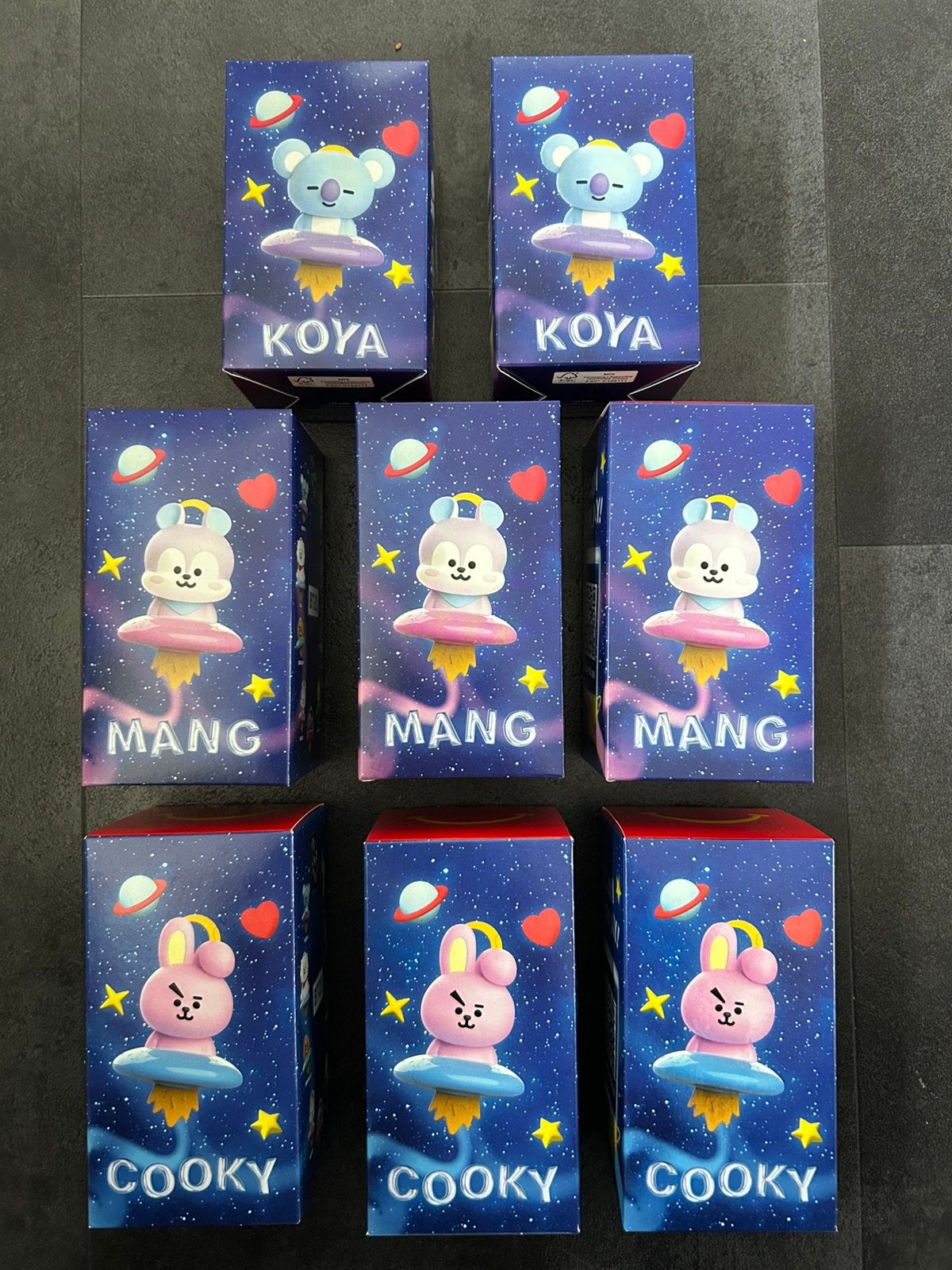 BT21 Mcdonalds Happy Meal NIEUW, Ophalen of Verzenden, Nieuw
