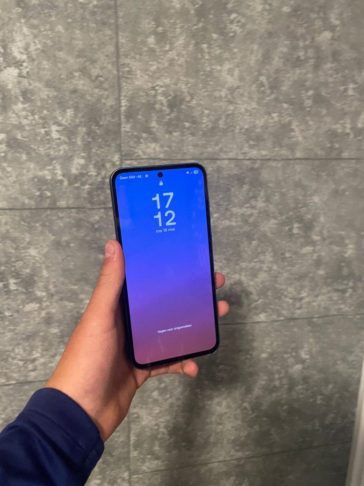 Samsung A55 5G 128GB, Ophalen, Blauw, Touchscreen, Zonder simlock