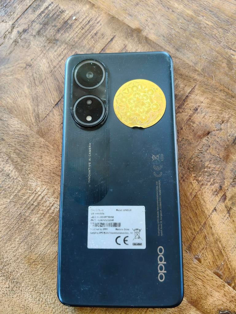 OPPO A98 5G zgn, Ophalen of Verzenden, Zo goed als nieuw, Klassiek of Candybar, Zonder simlock