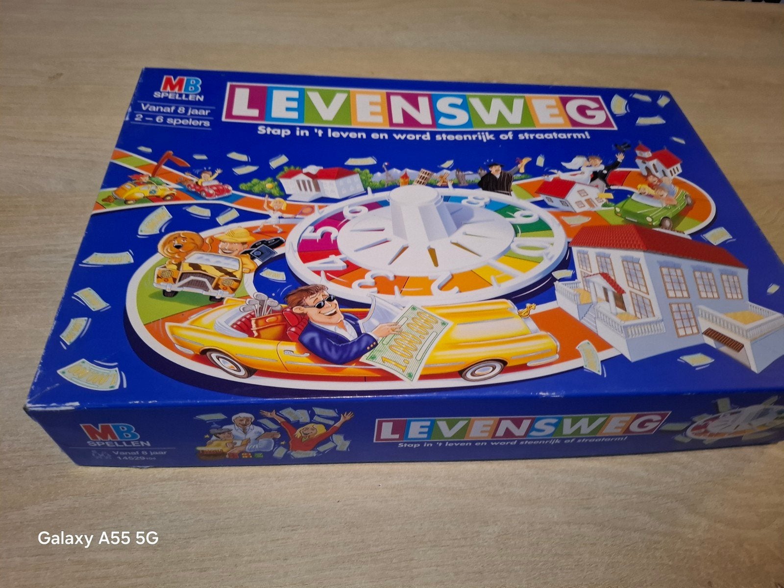 Levensweg bordspel - Compleet en in goede staat, Hobby en Vrije tijd, Gezelschapsspellen | Bordspellen, Consumentenservice@hasbro.nl