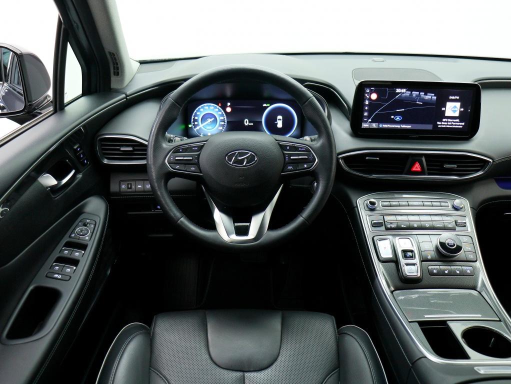 Hyundai Santa Fe 1.6 T-GDI HEV Premium 7 persoons | Trekhaak, Auto's, Hyundai, Santa Fe, Gebruikt, 4 cilinders, 2 kWh
