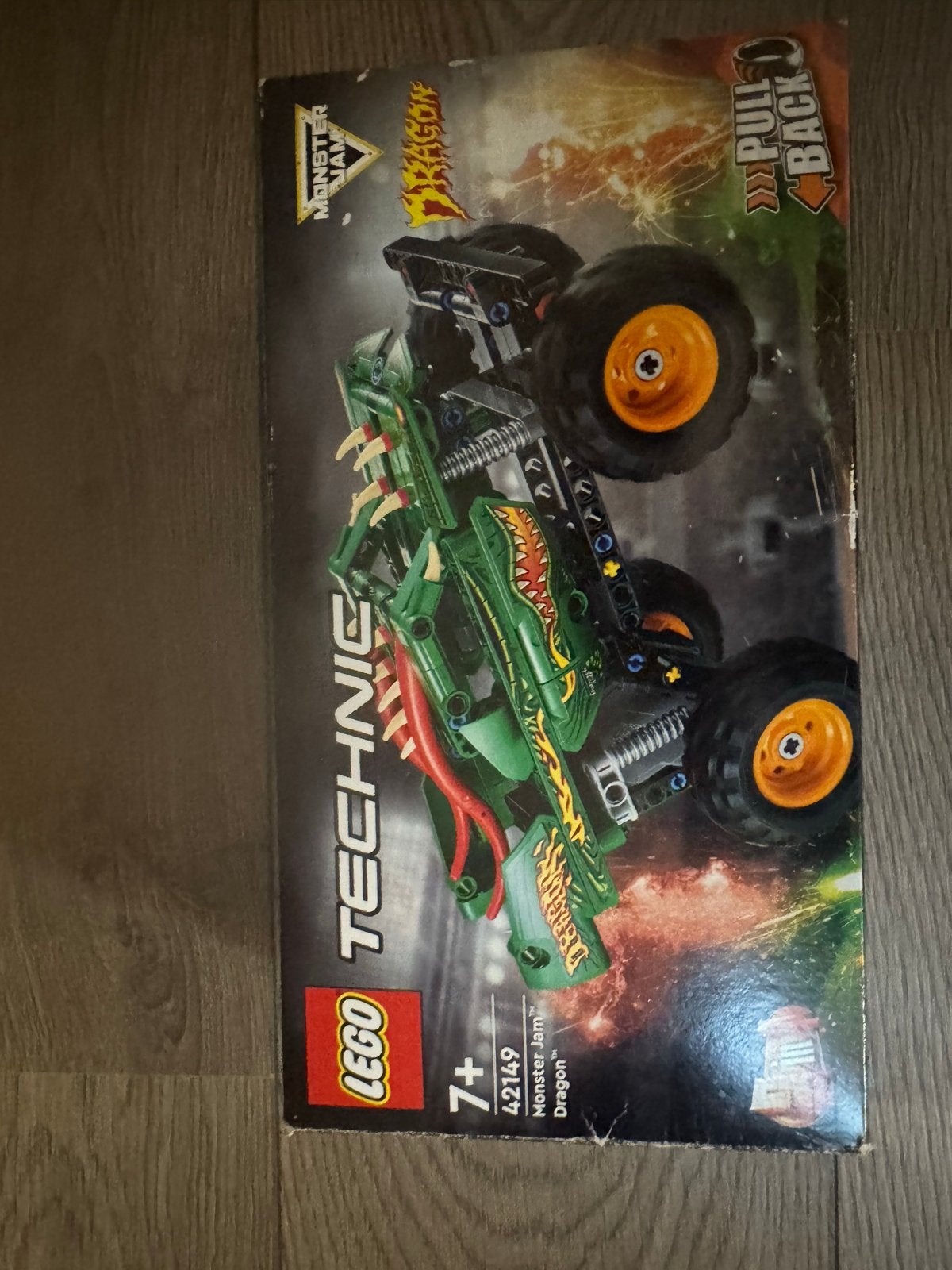 Lego Technic Monster Jam Dragon 42149, Lego, Nieuw, Ophalen of Verzenden, Complete set