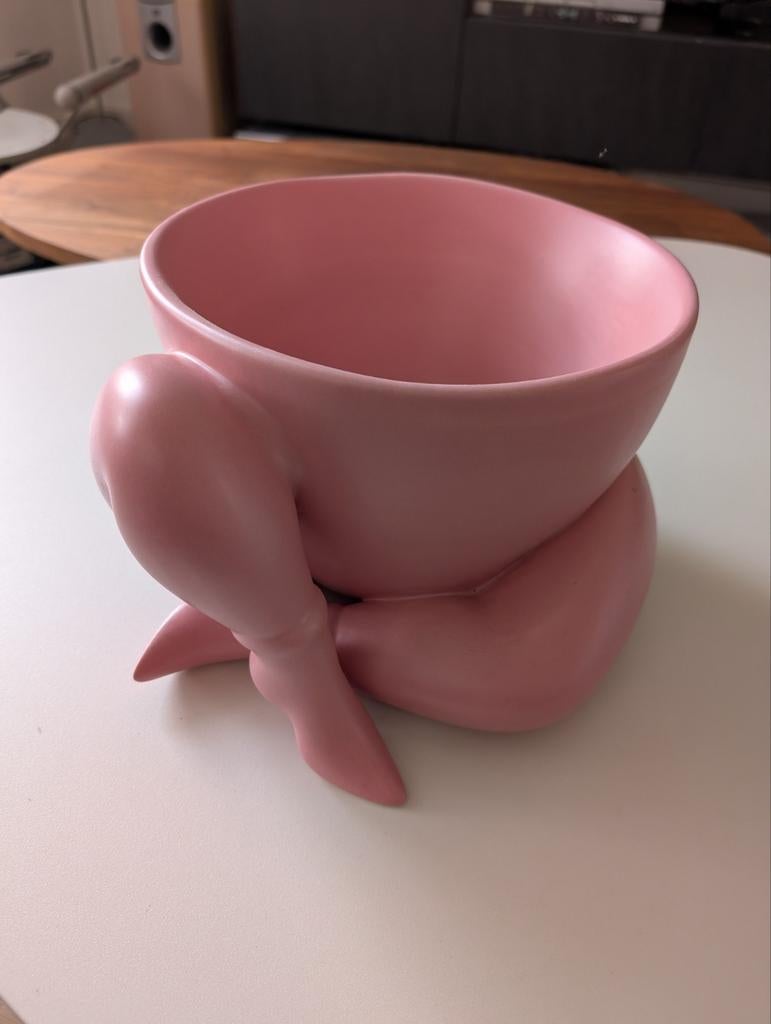 Parra High Heeled Two Legged Planter - Roze 156/300, Ophalen of Verzenden