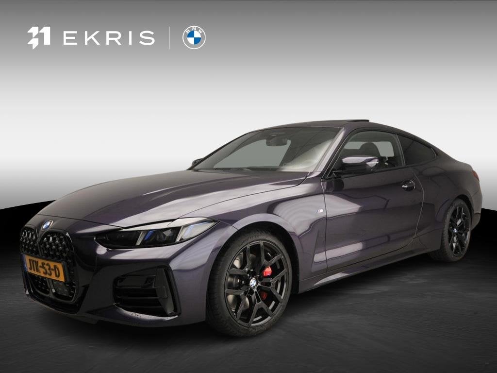 BMW 4 Serie 430i xDrive Coupé | M-Sportpakket | LED | Leder, Auto's, BMW, Automaat, 1998 cc, 4 stoelen, Bedrijf