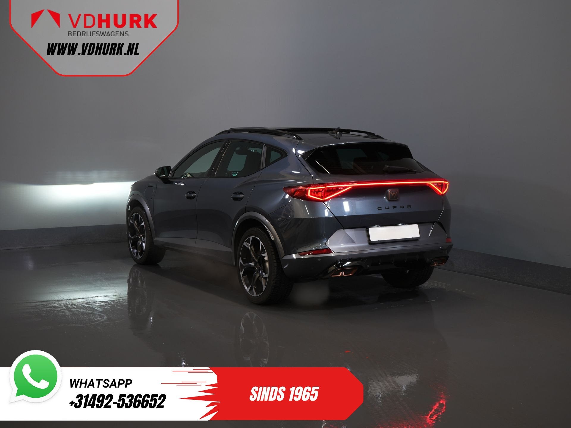 CUPRA Formentor 1.4 e-Hybrid 245 pk VZ Performance Edition P, Auto's, Gebruikt, 4 cilinders, Formentor, Blauw