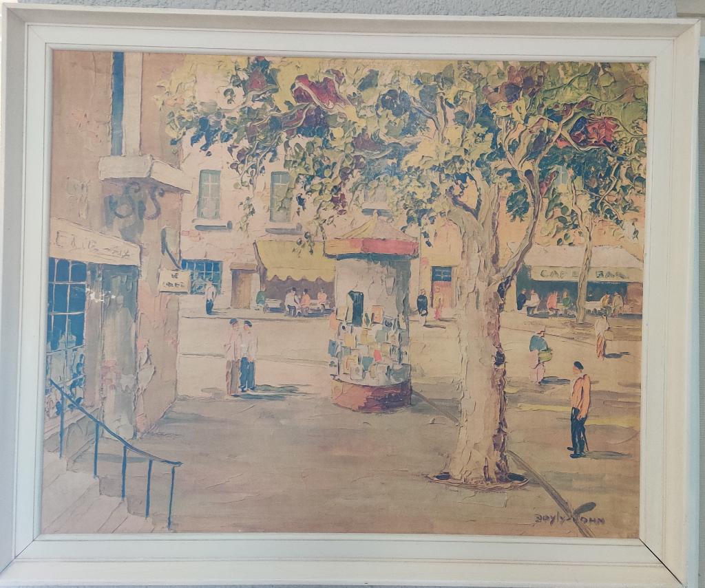 C. R D.John hand genummerde gelimiteerde oplage print, Ophalen