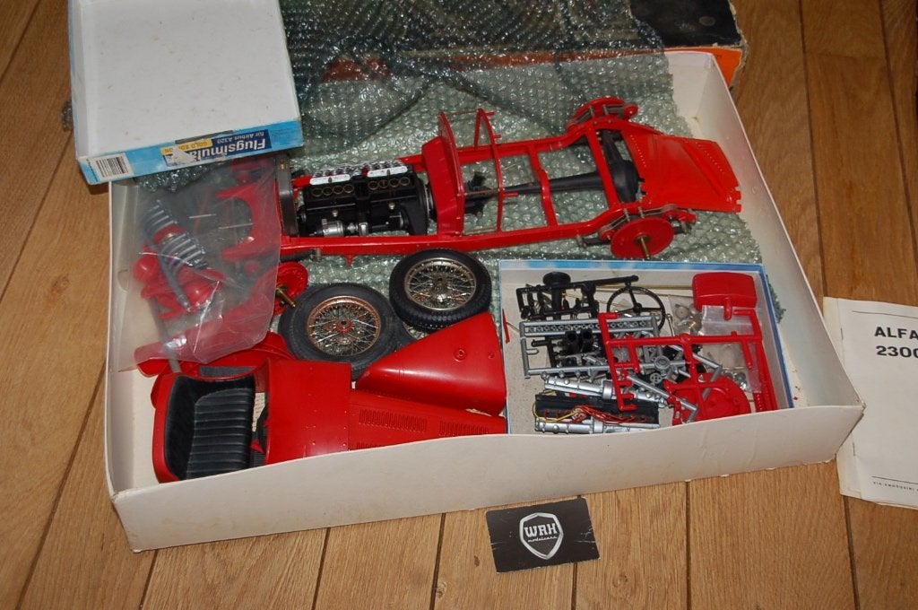 1:8 POCHER ALFA ROMEO 8C MONZA zie info USED WRH, Hobby en Vrije tijd, Modelauto's | 1:5 tot 1:12, Verzenden, Gebruikt, 1:5 t/m 1:8