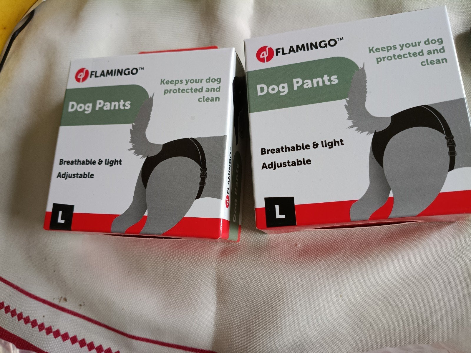 incontinentie luiers voor de hond, Ophalen