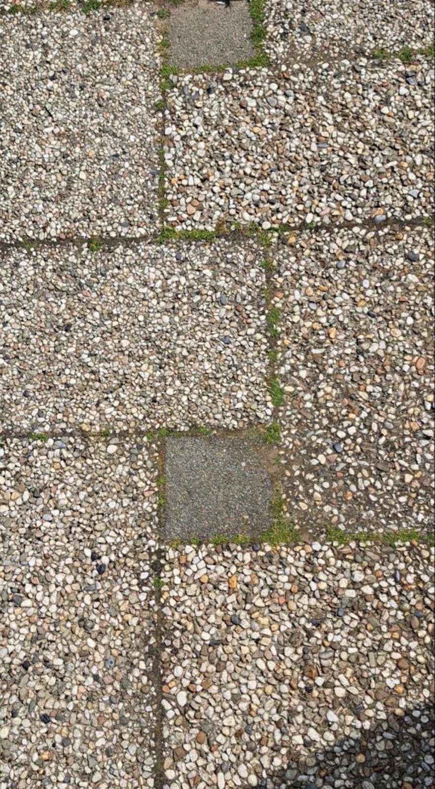 Gratis afhalen: Betontegels, grindtegels en beton klinkers, Tuin en Terras, Ophalen, Gebruikt, Klinkers, 10 m² of meer