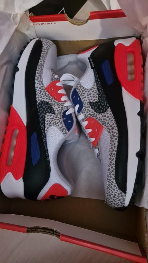 Nike Air Max 90 Safari Infrared DS - us 9 eur 42.5, Kleding | Heren, Schoenen, Overige kleuren, Nike, Nieuw, Ophalen of Verzenden