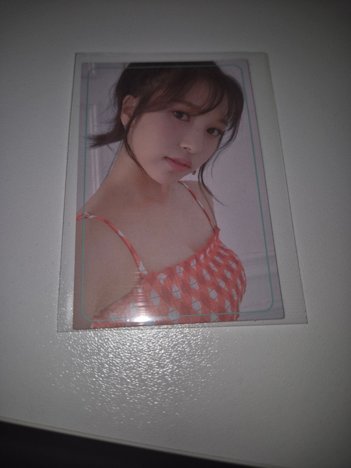 Mina - Twice - photocard, Ophalen, Zo goed als nieuw, Foto of Kaart