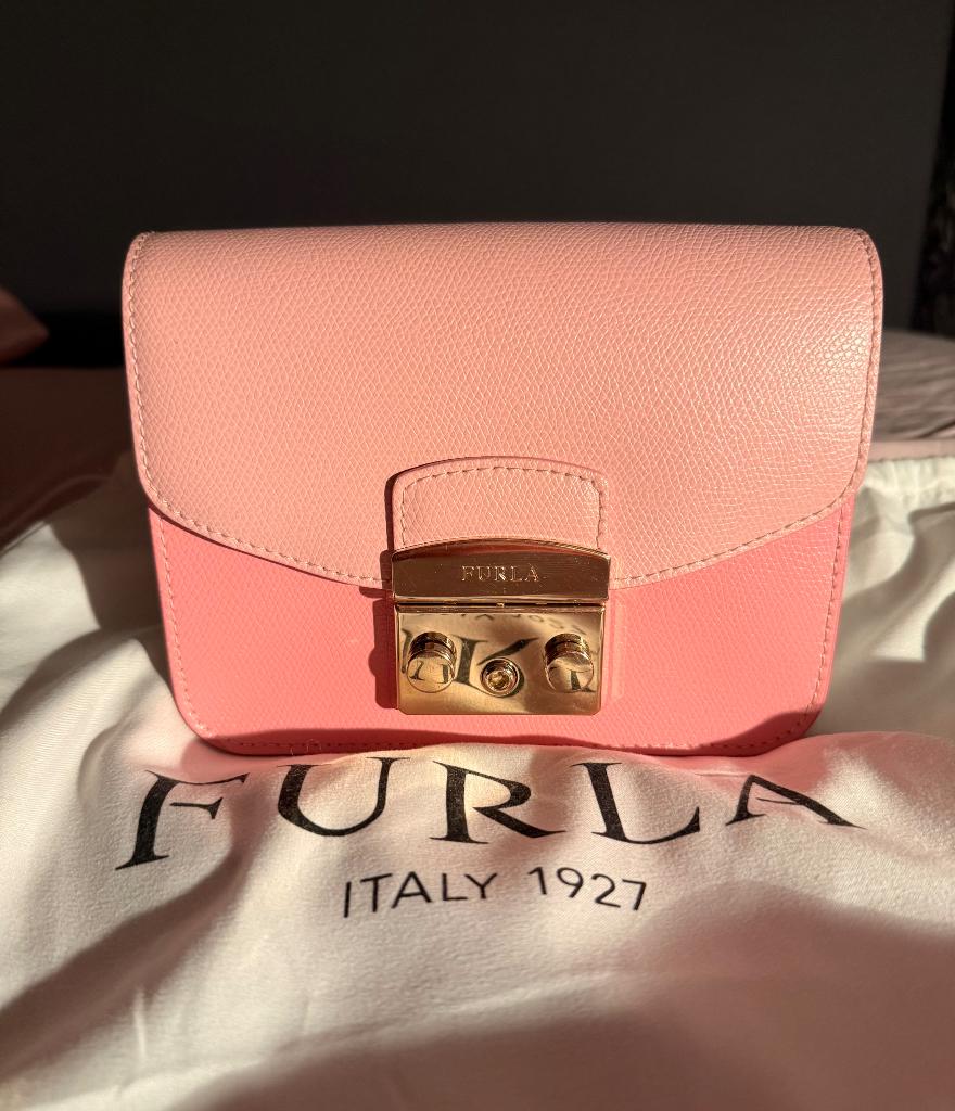 NEW Furla tas dames, Ophalen of Verzenden, Nieuw, Roze, Handtas