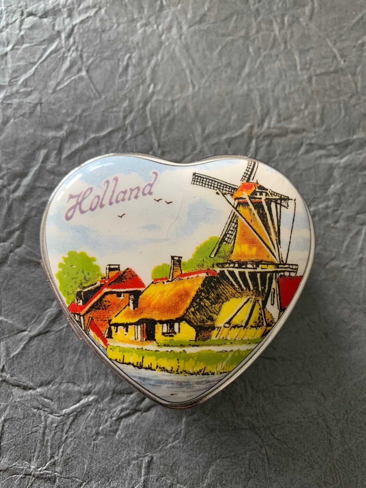 Medicijn doosje Holland met spiegel, Ophalen of Verzenden, Huis en Inrichting