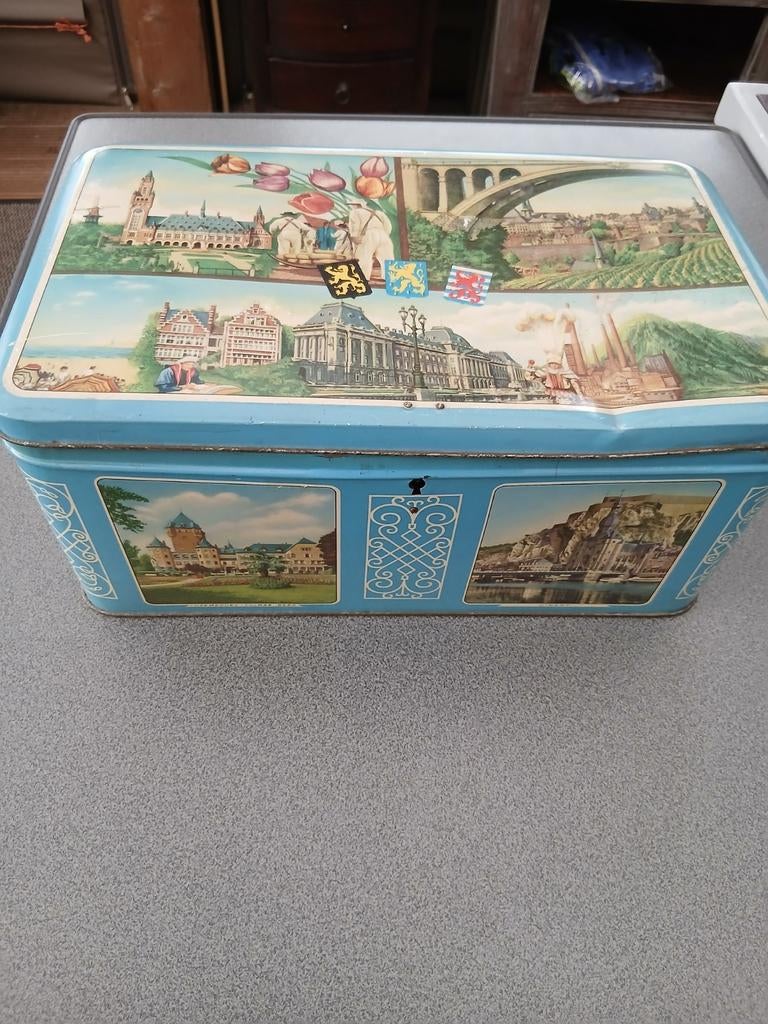 Oud blik, Verzamelen, Ophalen of Verzenden, Gebruikt, Overige