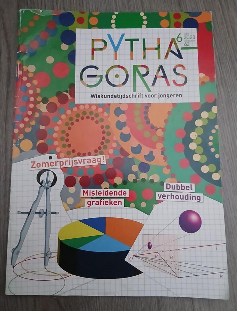 Pythagoras 2023, Olympiade, Ophalen of Verzenden, Zo goed als nieuw, Wiskunde B