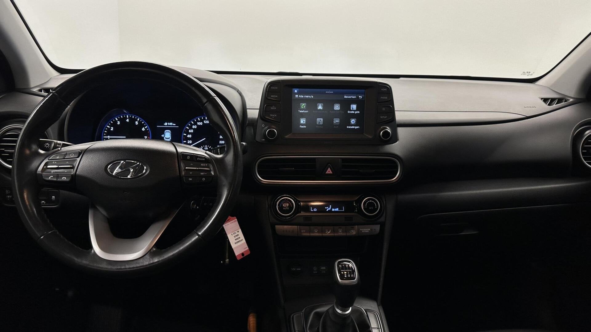 Hyundai Kona 1.0T Comfort CAMERA-NAVI-CRUISE, Auto's, Voorwielaandrijving, Stof, Gebruikt, Euro 6
