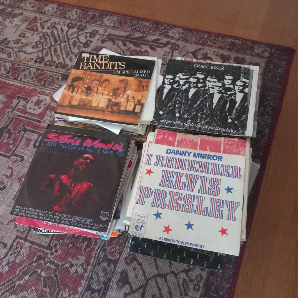 Partij vinyl singles  jaren 70 80 90, Ophalen of Verzenden, Gebruikt, Pop