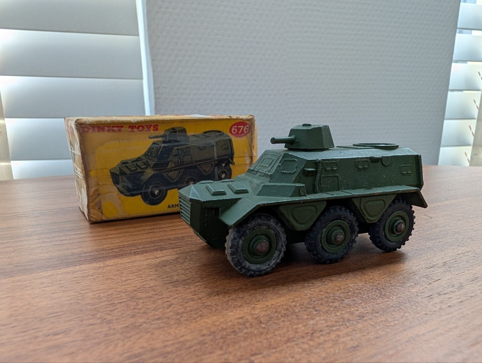 Dinky Toys No. 676 – Armoured Personnel Carrier, Overige merken, Gebruikt, Tank, 1:32 tot 1:50
