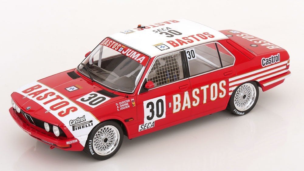 BMW 528i (E28) No.30, 24Hrs Spa 1982 “Bastos” Quester/Hahne/, Hobby en Vrije tijd, Modelauto's | 1:18, Overige merken, Tschuiten@hotmail.com