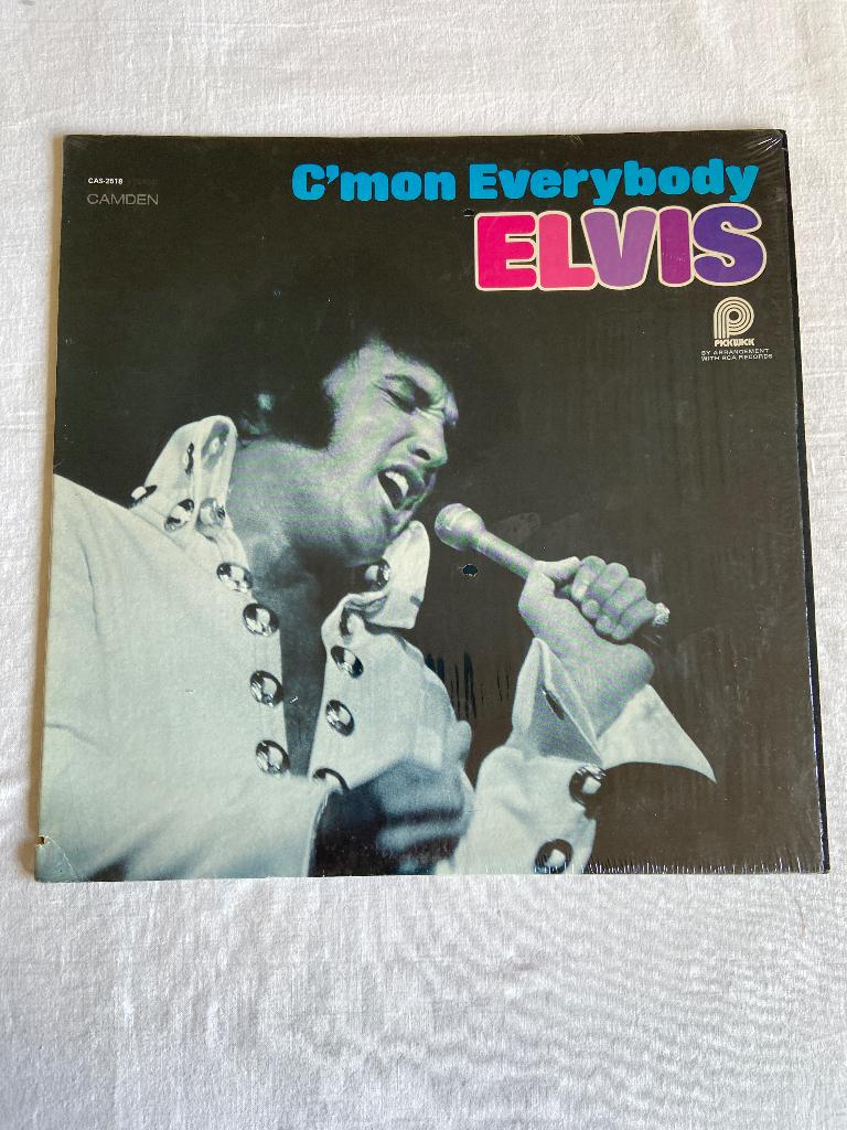elvis - c' mon everybody, Verzenden, Zo goed als nieuw, 12 inch