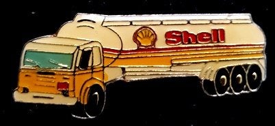 Shell tankauto pin 1, Ophalen of Verzenden, Nieuw, Transport, Speldje of Pin