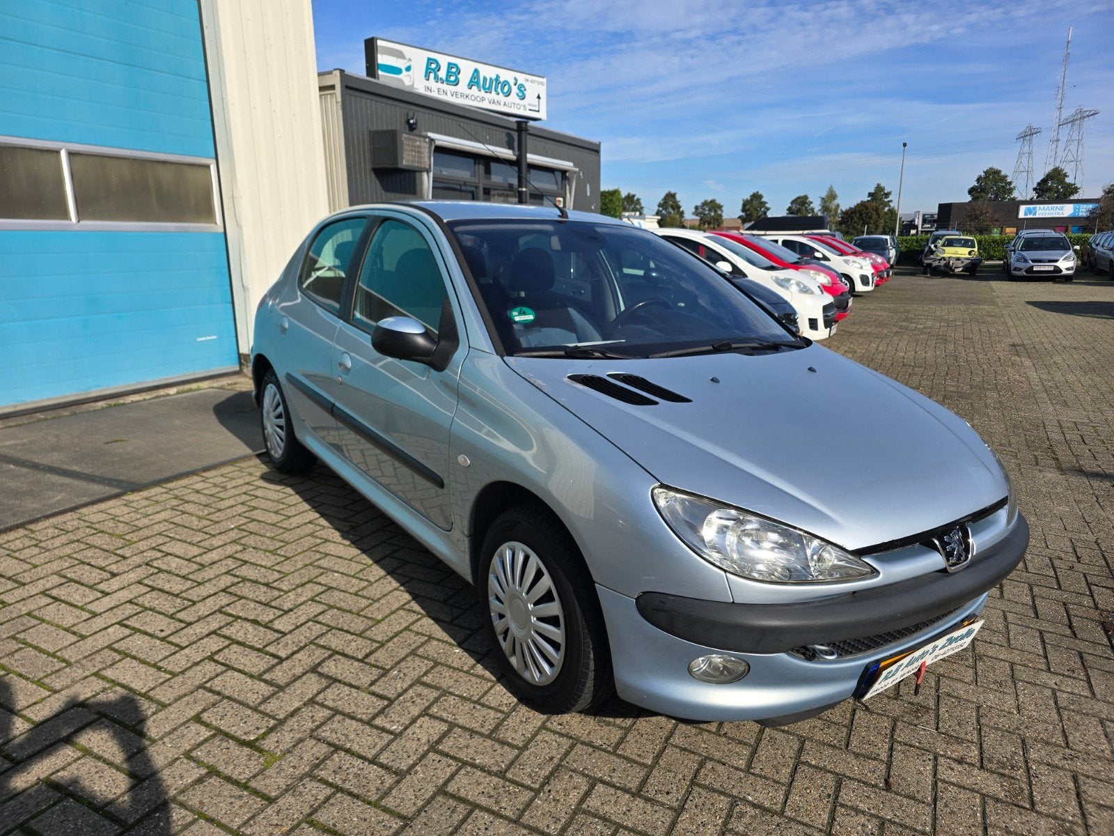 Peugeot 206 1.4 5D 2003 Grijs, Voorwielaandrijving, Stof, 31 €/maand, 4 cilinders