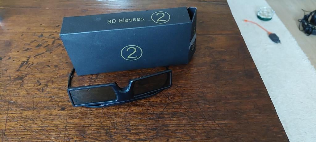 3D Bril met doosje, Ophalen of Verzenden, Zo goed als nieuw