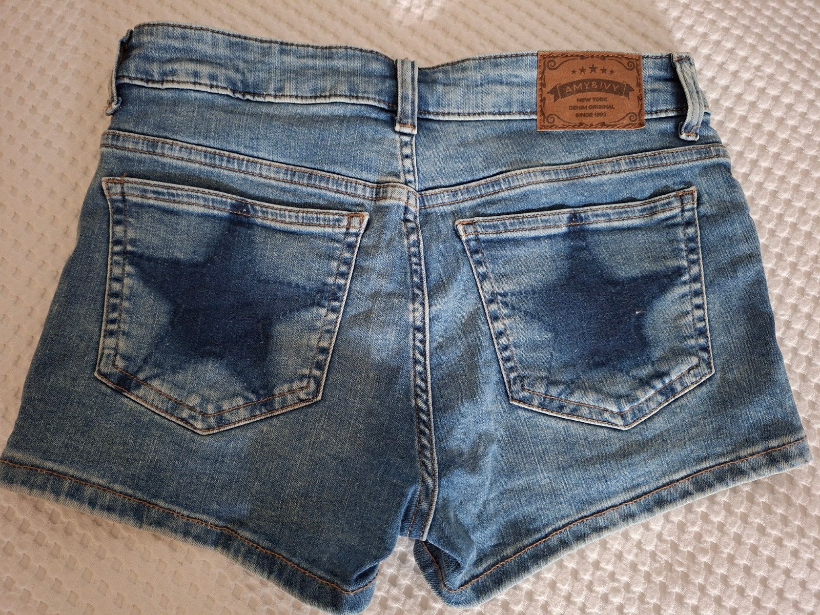 Amy & Ivy denim short maat S NIEUW, Amy & Ivy, Ophalen of Verzenden, Nieuw, Blauw