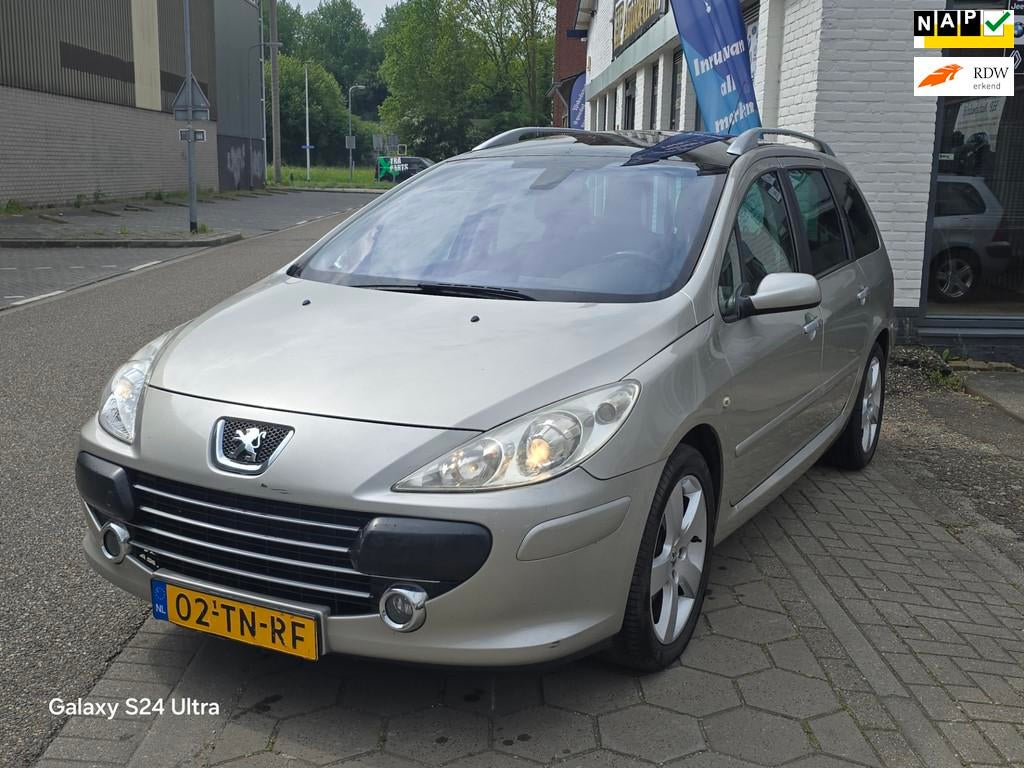 Peugeot 307 SW 2.0-16V XSi*3e eig*LPG*niuwe apk*7personen *n, Auto's, 730 kg, 4 cilinders, Origineel Nederlands, Handgeschakeld