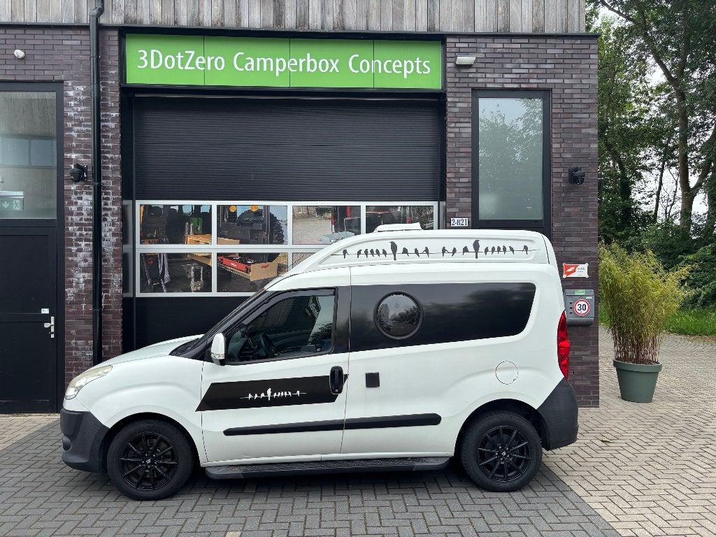 Fiat Doblo HOOGD DAK Minicamper CNG. Casa-Van int.  VERKOCHT, Caravans en Kamperen, Campers, Buscamper of Camperbus, Tot en met 2